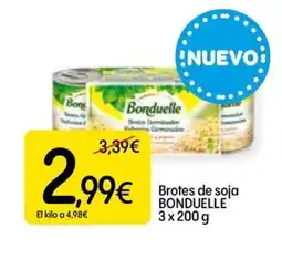 Dialprix BONDUELLE Brotes de soja oferta