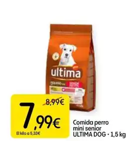 Dialprix ULTIMA DOG Comida perro mini senior oferta