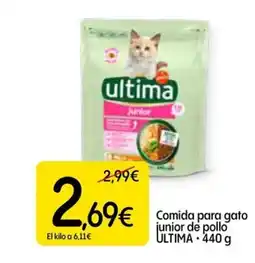 Dialprix ULTIMA Comida para gato junior de pollo oferta
