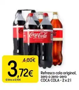 Dialprix COCA COLA Refresco cola original, zero o zero-zero oferta