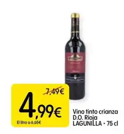 Dialprix LAGUNILLA Vino tinto crianza D.O. Rioja oferta