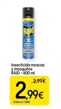 Dialprix RAID Insecticida moscas y mosquitos oferta