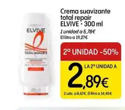 Dialprix ELVIVE Crema suavizante total repair oferta