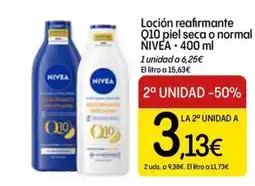 Dialprix NIVEA Loción reafirmante Q10 piel seca o normal oferta