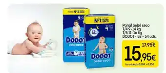 Dialprix DODOT Pañal bebé seco oferta
