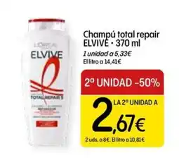 Dialprix ELVIVE Champú total repair oferta