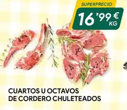 Masymas Cuartos u octavos de cordero chuleteados oferta