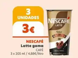 Masymas NESCAFÉ Latte gama oferta