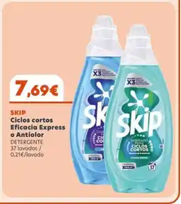 Masymas SKIP Ciclos cortos Eficacia Express o Antiolor oferta