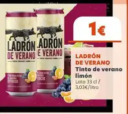 Masymas LADRÓN DE VERANO Tinto de verano limón oferta