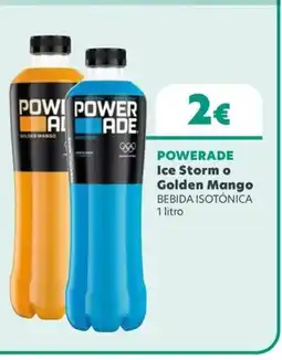 Masymas POWERADE Ice Storm o Golden Mango oferta