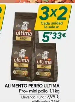 Masymas ULTIMA Alimento perro oferta