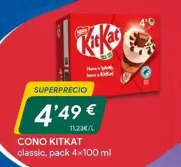 Masymas KITKAT Cono oferta