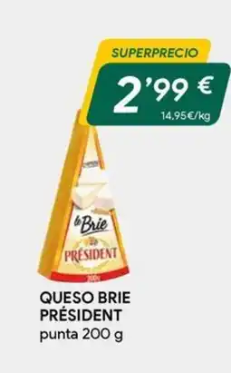 Masymas PRÉSIDENT Queso brie oferta