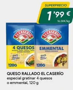 Masymas EL CASERIO Queso rallado oferta