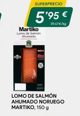 Masymas MARTIKO Lomo de salmón ahumado noruego oferta