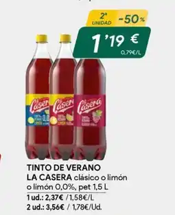 Masymas LA CASERA tinto de verano oferta