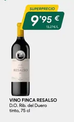 Masymas VINO FINCA RESALSO D.O. Rib. del Duero tinto oferta