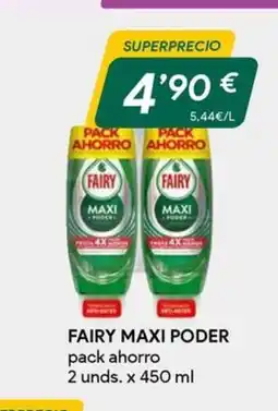 Masymas FAIRY Maxi poder oferta