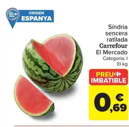 Carrefour Market Síndria sencera ratllada oferta
