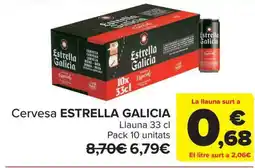 Carrefour Market ESTRELLA GALICIA Cervesa oferta
