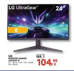 Worten LG Monitor gaming 24GS50F-B oferta