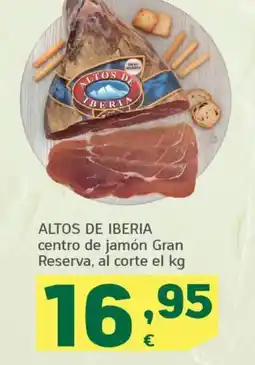 HiperDino ALTOS DE IBERIA centro de jamón Gran Reserva oferta