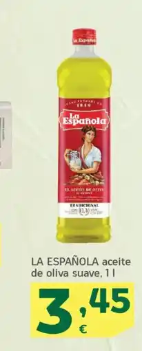 HiperDino LA ESPAÑOLA aceite de oliva suave oferta