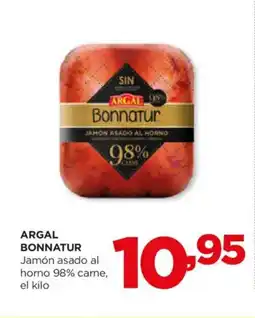 Alimerka ARGAL BONNATUR Jamón asado al horno 98% carne oferta