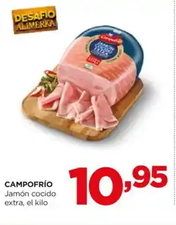 Alimerka CAMPOFRÍO Jamón cocido extra oferta