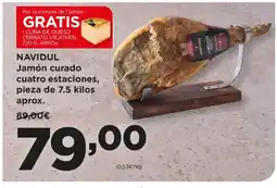 Alimerka NAVIDUL Jamón curado cuatro estaciones oferta
