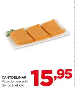 Alimerka CANTDELIMAR Paté de pescado de roca oferta