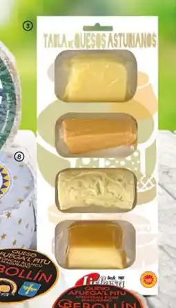Alimerka LISFERSA Tabla de quesos asturianos oferta