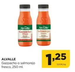 Alimerka ALVALLE Gazpacho o salmorejo fresco oferta