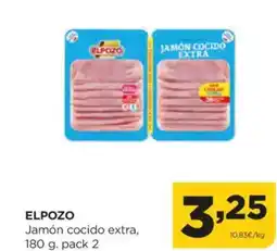 Alimerka PLPOZO Jamón cocido extra oferta
