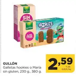 Alimerka GULLÓN Galletas hookies o María sin gluten oferta
