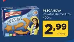 Alimerka PESCANOVA Peskitos de merluza oferta