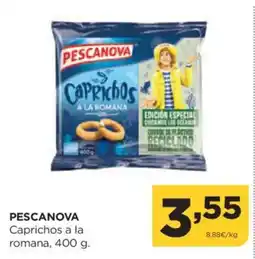 Alimerka PESCANOVA Caprichos a la romana oferta
