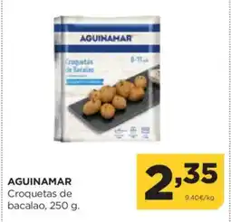 Alimerka AGUINAMAR Croquetas de bacalao oferta