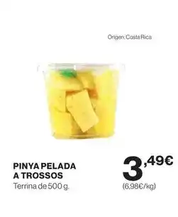 El Corte Inglés Origen - pinya pelada a trossos oferta