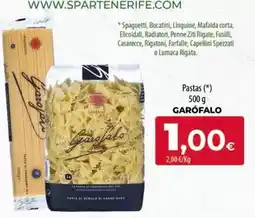 Spar Tenerife Garofalo - pastas oferta
