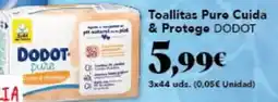 Gadis Dodot - toallitas puro cuida & protege oferta