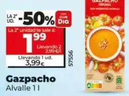 Dia Alvalle - gazpacho 1 l oferta