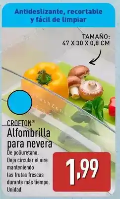 ALDI Crofton - alfombrilla para nevera oferta