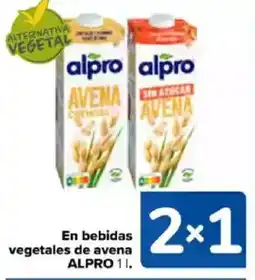 Carrefour ALPRO En bebidas vegetales de avena oferta