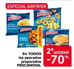 Carrefour PESCANOVA En todos los pescados preparados oferta