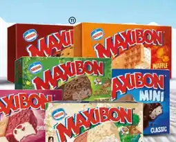 Alimerka MAXIBON Helado red cheesecake, cookie, de nata, jungly, jungly blanco, mini nata o waffle blonde caramel oferta