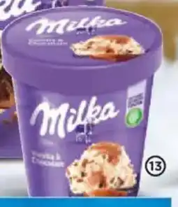 Alimerka MILKA Helado de vainilla y chocolate oferta