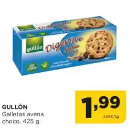 Alimerka GULLÓN Galletas avena choco oferta