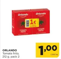 Alimerka ORLANDO Tomate frito oferta